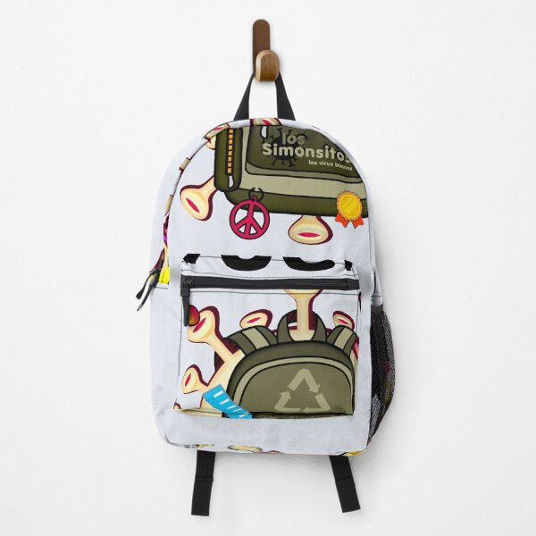 Item preview, Emma and Lola with their backpacks go back to school designed and sold by simonsitos.