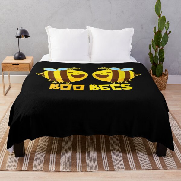 Item preview, Womens Halloween Tee Wine Boo Bees Couples Funny Halloween V-Neck designed and sold by EuphemiaShop.