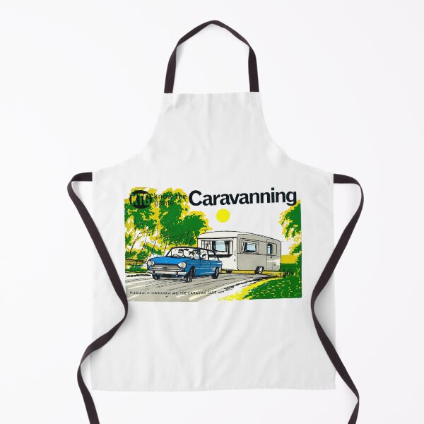 Item preview, CARAVANNING - BOOK COVER designed and sold by ThrowbackAds.