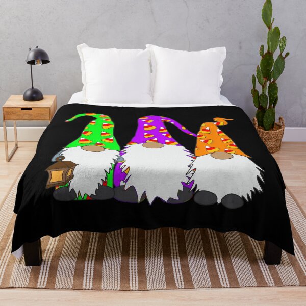 Item preview, 3 Halloween Gnomes Trick Or Treating Fall designed and sold by funnytshirtemp.