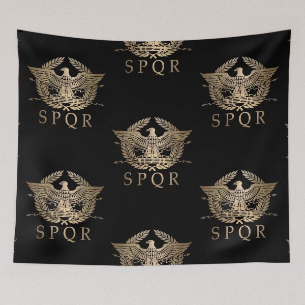 Item preview, SPQR- Roman Empire Standard Shield designed and sold by Ramon Bednar.