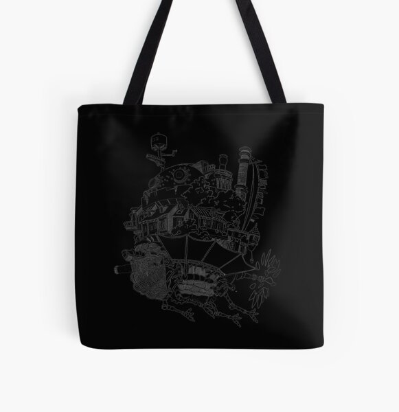 Howl's moving castle All Over Print Tote Bag