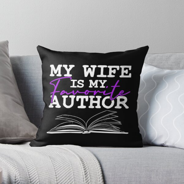 Writing &amp; Reading Books book reader spouse  Throw Pillow