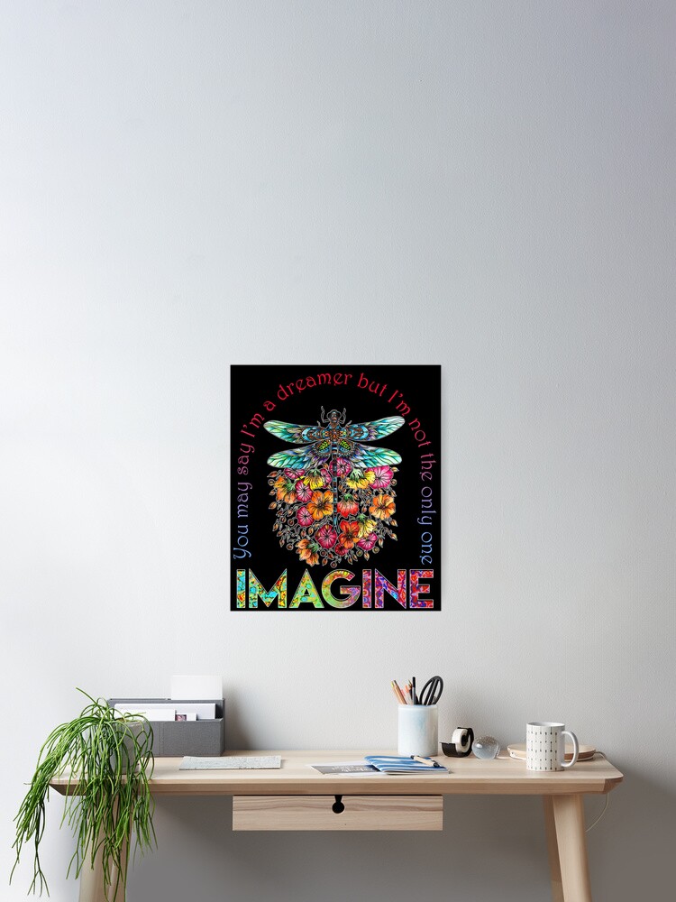 Imagine You May Say Im Dreamer Not Only Hippie Peace Shirt Imagine You May Say Im Dreamer Not Only Hippie Peace Shirt