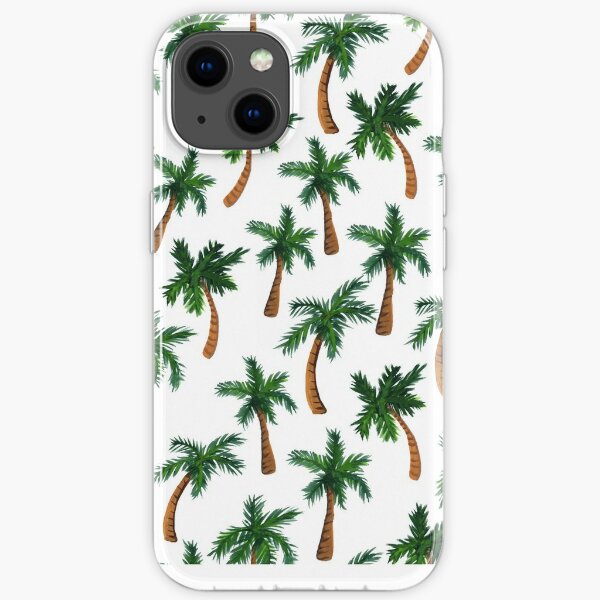 Palm Tree Print iPhone Soft Case