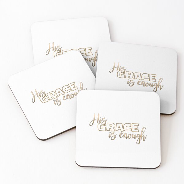 Item preview, Christian Design - His Grace is Enough designed and sold by simplydesignart.