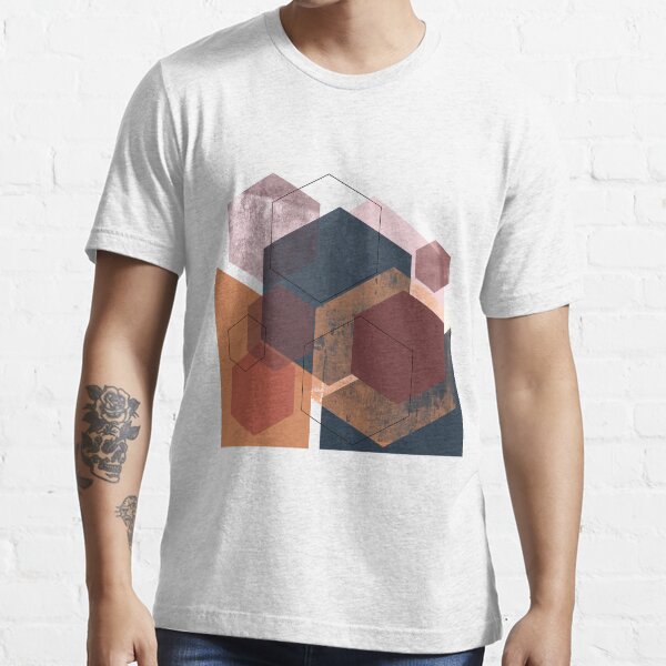 Geometric Nordic Design Art Essential T-Shirt
