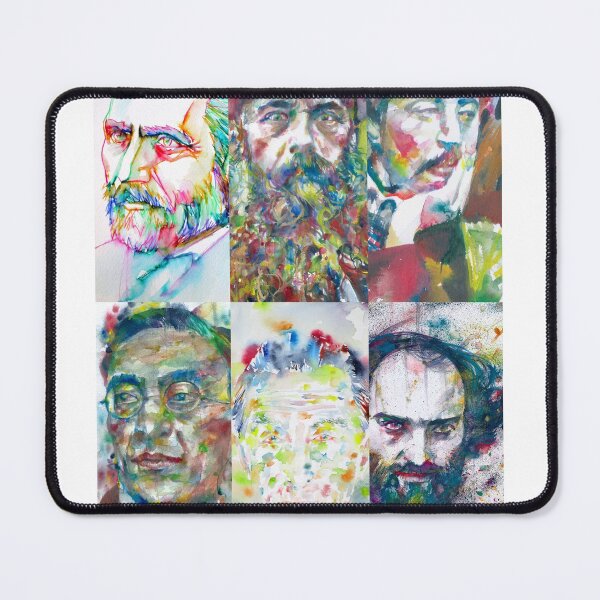 Item preview, SIX GREAT PAINTERS - VAN GOGH, MONET, GAUGUIN, KANDINSKY, DUCHAMP,CEZANNE  designed and sold by lautir.