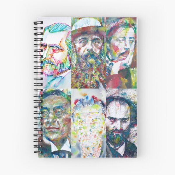 Item preview, SIX GREAT PAINTERS - VAN GOGH, MONET, GAUGUIN, KANDINSKY, DUCHAMP,CEZANNE  designed and sold by lautir.