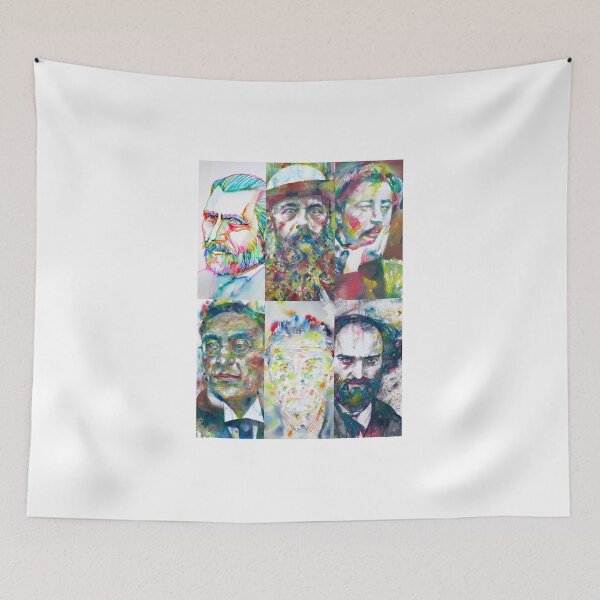 Item preview, SIX GREAT PAINTERS - VAN GOGH, MONET, GAUGUIN, KANDINSKY, DUCHAMP,CEZANNE  designed and sold by lautir.