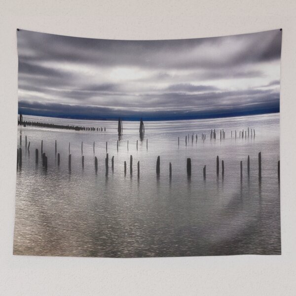 Item preview, Pilings on the Pacific - Washington designed and sold by Kathy Weaver.