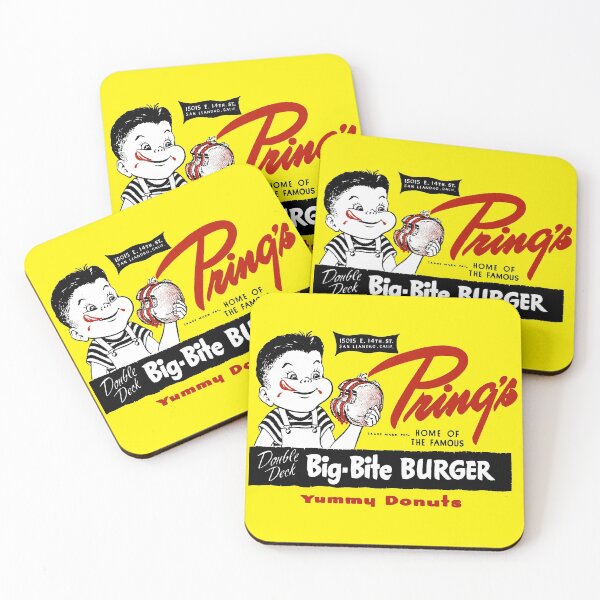 Item preview, PRING'S BIG BITE BURGER - PACKAGING designed and sold by ThrowbackAds.
