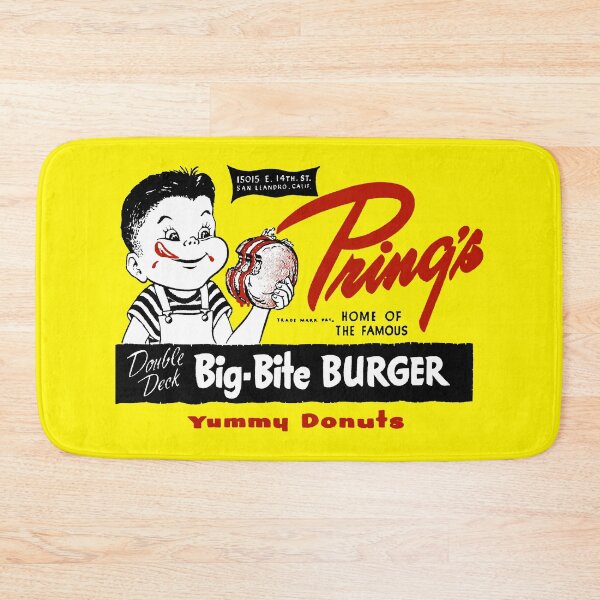 Item preview, PRING'S BIG BITE BURGER - PACKAGING designed and sold by ThrowbackAds.