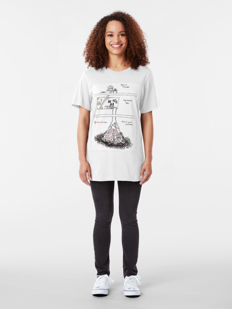 Alternate view of Supplemental Data Slim Fit T-Shirt