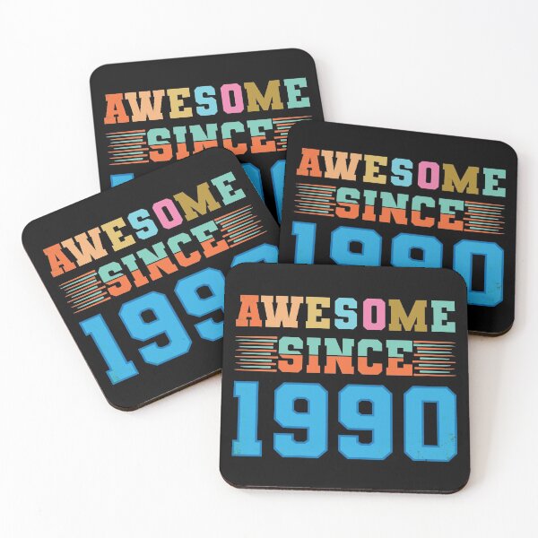 Item preview, Awesome Since 1990 designed and sold by amishacreates.