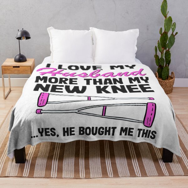 Item preview, I Love My Husband Knee Replacement Surgery Funny Recovery designed and sold by Stronzi.