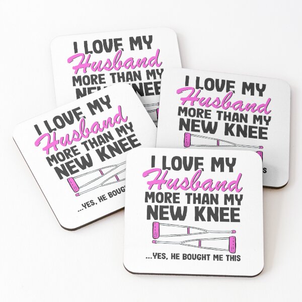 Item preview, I Love My Husband Knee Replacement Surgery Funny Recovery designed and sold by Stronzi.