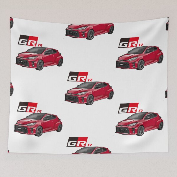 Item preview, TOYOTA GR YARIS - gazoo racing red designed and sold by Ramon Bednar.