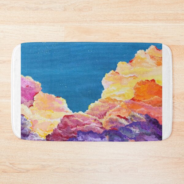 Item preview, POSTER WATERCOLOR MIDNIGHT CLOUD designed and sold by simonclaws.