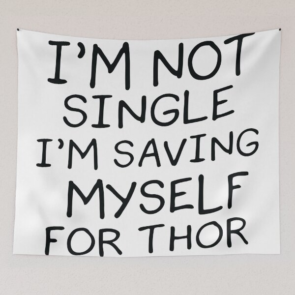 Item preview, Saving Myself For Thor M ByTe designed and sold by Bubu World.
