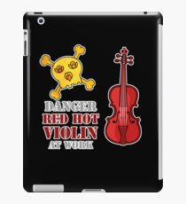 Red Hot Violin iPad Case/Skin