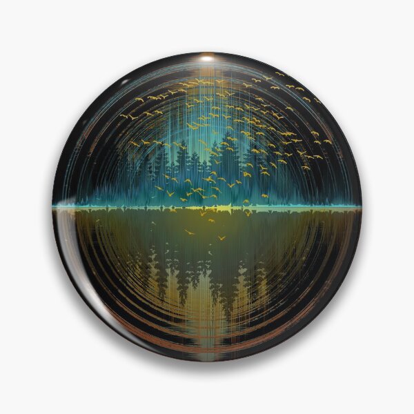 Item preview, Geometric Sunset Forest Vibes designed and sold by maryedenoa.