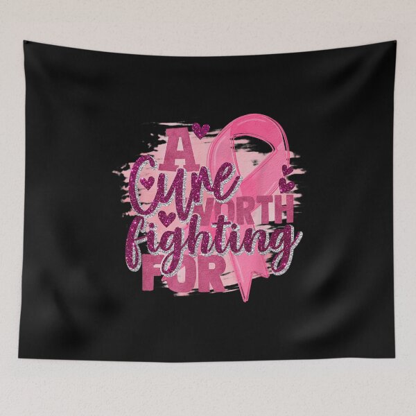 Item preview,  Cure Worth Fighting Breast Cancer Awareness Gift designed and sold by caral8.