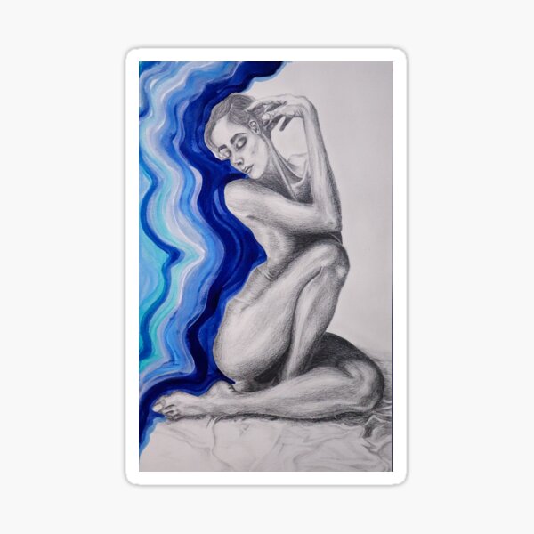 Curves Sticker