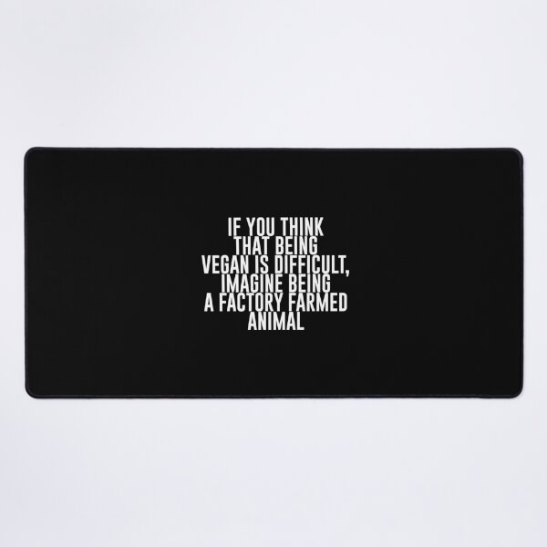 Item preview, If you think that being vegan is difficult, imagine being a factory farmed animal - Funny Vegetarian Present For Mom, Dad And Friend designed and sold by Aymanclothings.