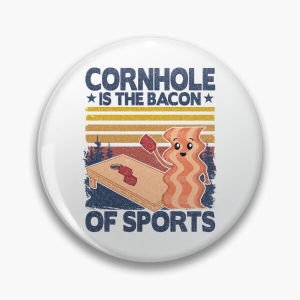Item preview, Cornhole Is The Bacon Of Sports Vintage Joke Bean Bag Toss designed and sold by Stronzi.