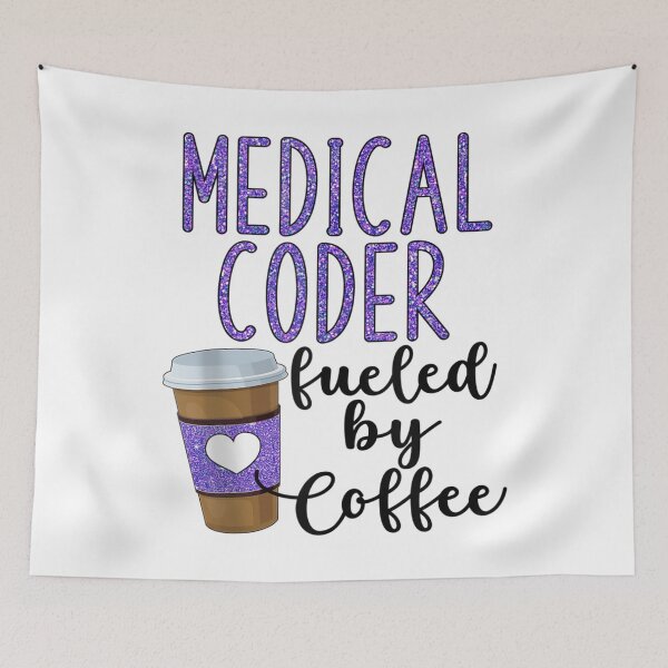 Item preview, Medical coder fueled by coffee women coding billing job Tank Top designed and sold by GodivaShop.