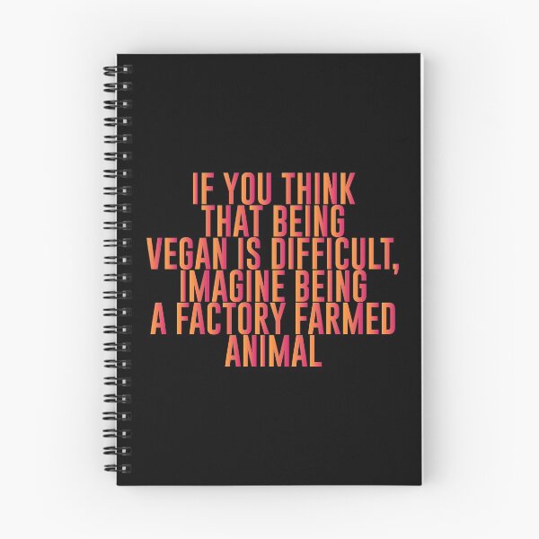 Item preview, If you think that being vegan is difficult, imagine being a factory farmed animal - Funny Vegetarian Present For Mom, Dad And Friend designed and sold by Aymanclothings.