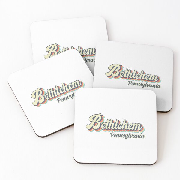 Item preview, Bethlehem City Pennsylvania Retro Vintage 70s rainbow designed and sold by Teelogic.