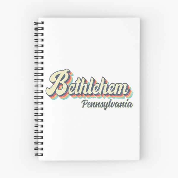 Item preview, Bethlehem City Pennsylvania Retro Vintage 70s rainbow designed and sold by Teelogic.