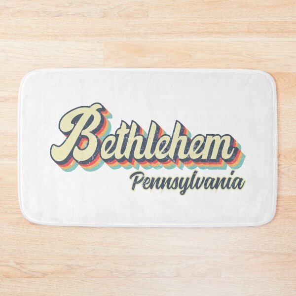 Item preview, Bethlehem City Pennsylvania Retro Vintage 70s rainbow designed and sold by Teelogic.