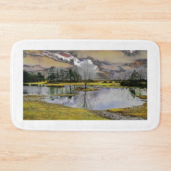 Item preview, Fantasy dream world lake designed and sold by elaine pearson.
