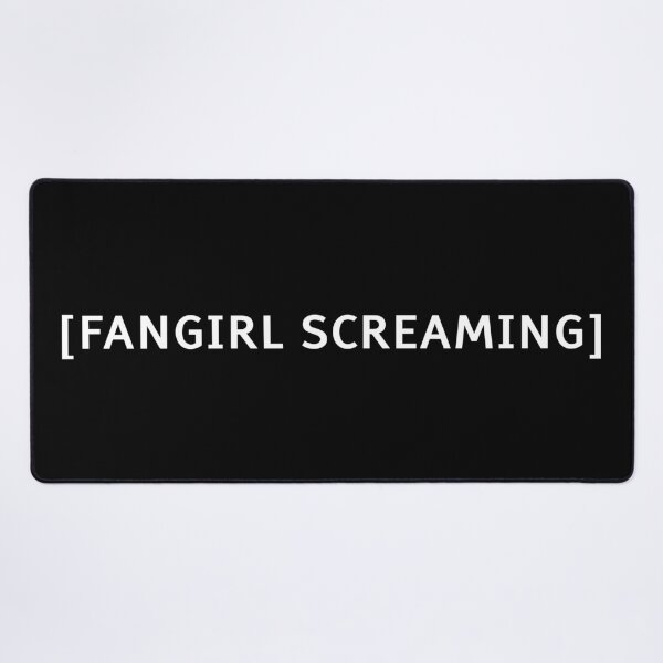Item preview, Fangirl Screaming Funny Meme Costume Closed Captions and Subs designed and sold by teeworthy.