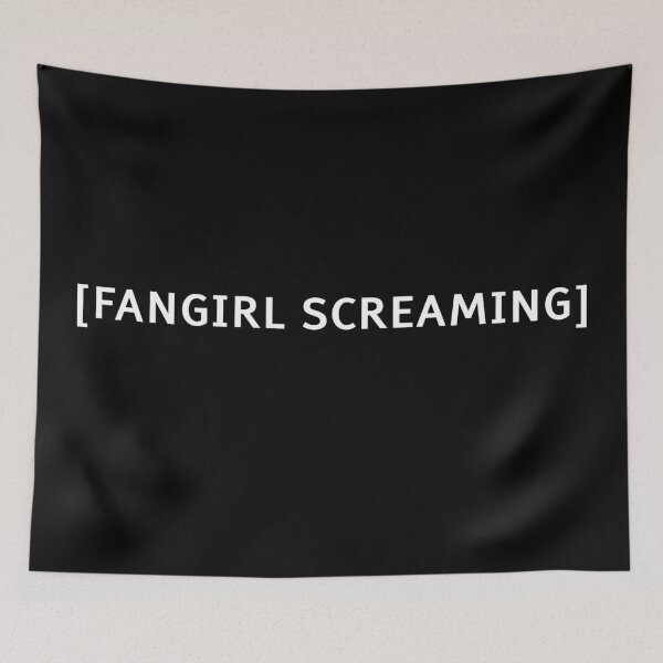 Item preview, Fangirl Screaming Funny Meme Costume Closed Captions and Subs designed and sold by teeworthy.