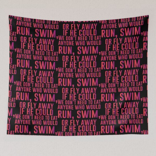 Item preview, We don’t need to eat anyone who would run, swim, or fly away if he could - Funny Vegetarian Present For Mom, Dad And Friend designed and sold by Aymanclothings.