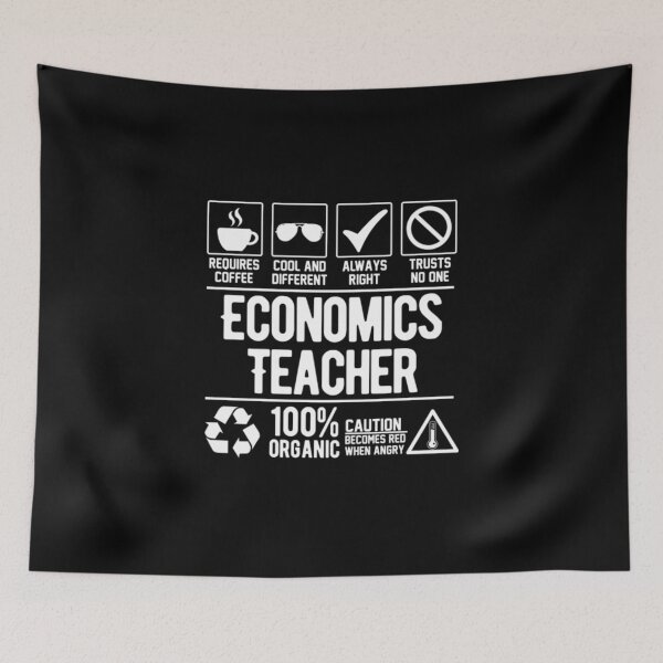 Artikelvorschau, Economics Teacher T-ShirtWirtschaftslehrer Job entworfen und verkauft von Astraxelenca.