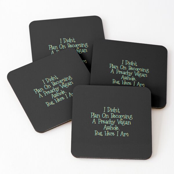 Item preview, I didn't plan on becoming a Preachy Vegan Asshole, but here I am - Funny Vegetarian Present For Mom, Dad And Friend designed and sold by Aymanclothings.