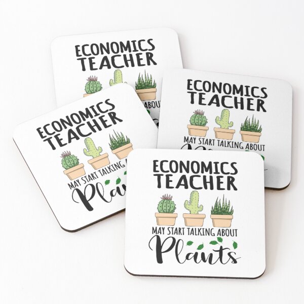 Artikelvorschau, Economics Teacher T-ShirtWirtschaftslehrer kann anfangen, über Pflanzen zu sprechen entworfen und verkauft von Astraxelenca.