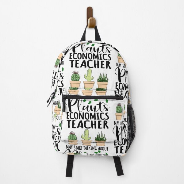 Artikelvorschau, Economics Teacher T-ShirtWirtschaftslehrer kann anfangen, über Pflanzen zu sprechen entworfen und verkauft von Astraxelenca.