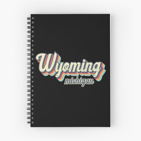 Item preview, Wyoming City Michigan Retro Vintage 70s rainbow designed and sold by Teelogic.