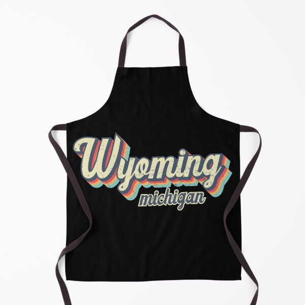 Item preview, Wyoming City Michigan Retro Vintage 70s rainbow designed and sold by Teelogic.