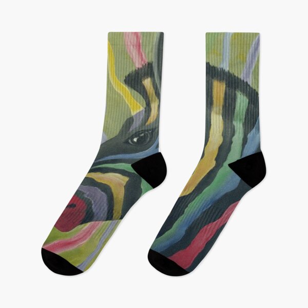 Item preview, The Rainbow Zebra Fab Four--Paul designed and sold by dragonbee.