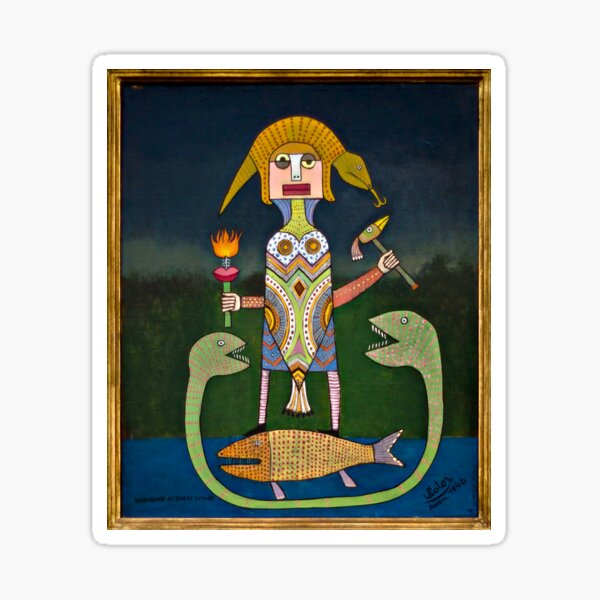 Item preview, Jacqueline au grand voyage by Victor Brauner designed and sold by Hanna Hanuman.