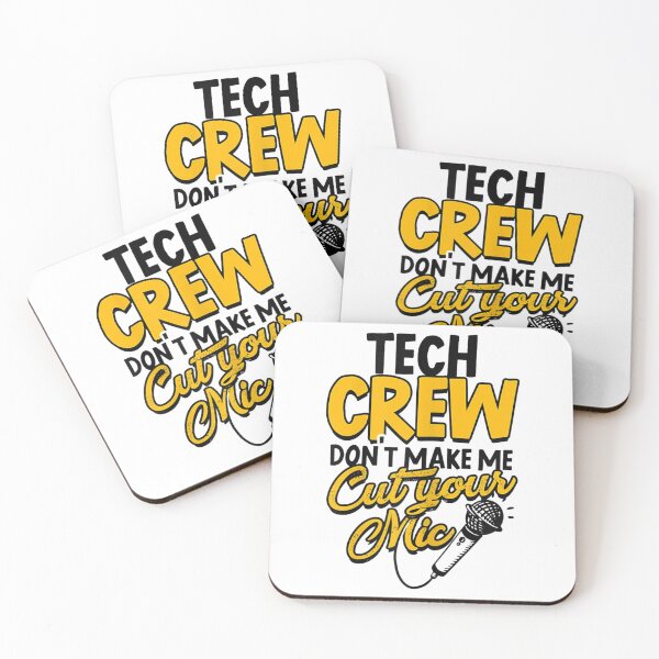 Item preview, Tech Crew Don't make me cut your mic - Backstage Crew  designed and sold by GiselleShop.