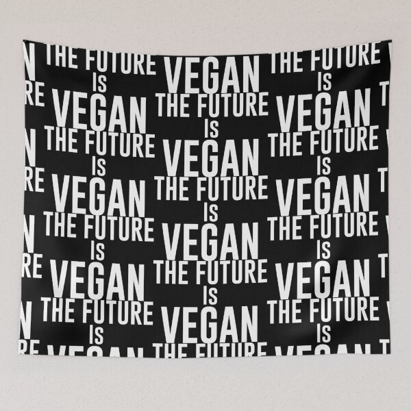 Item preview, The Future Is Vegan - Funny Vegetarian Present For Mom, Dad And Friend designed and sold by Aymanclothings.