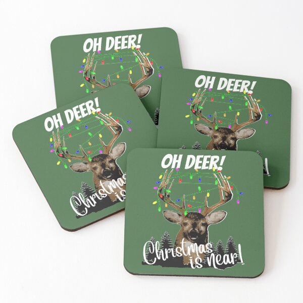 Item preview, OH DEER Hunting and Christmas Design for Deer Hunters and Christmas Lovers!  designed and sold by LifeCrush.